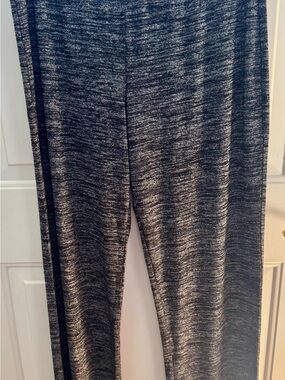 Women's Black & Gray Space-Dye Leggings